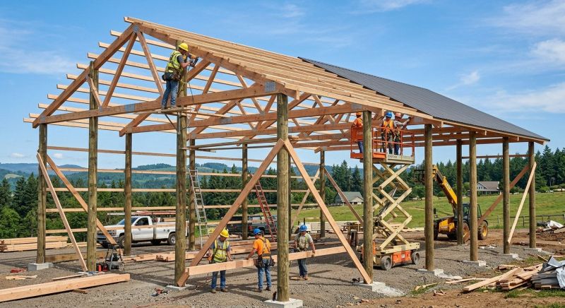 Barn Building
