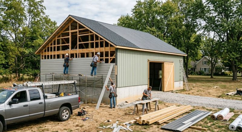 Barn Building