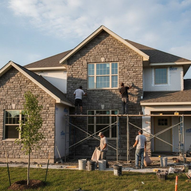 Brick Siding Installation