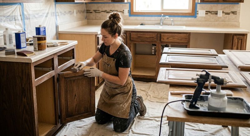 Cabinets Refinishing