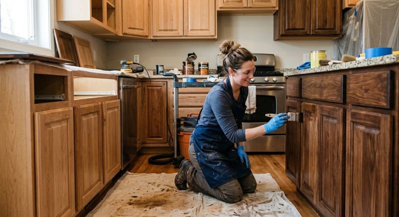 Cabinets Refinishing