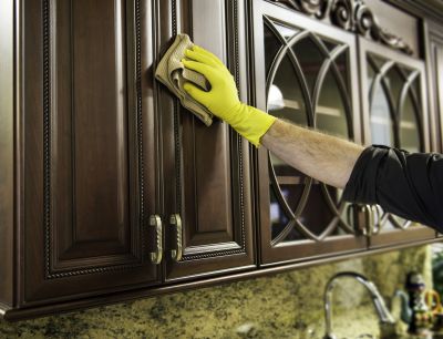 Commercial Cabinets Refinishing
