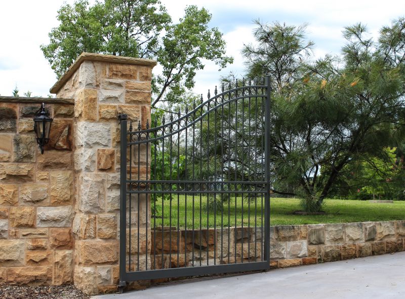 Commercial Driveway Gate Installation