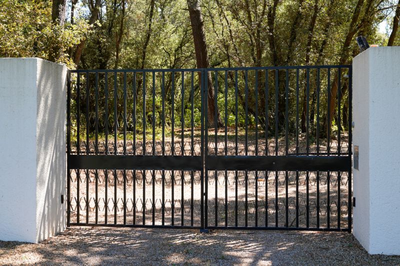 Commercial Driveway Gate Installation