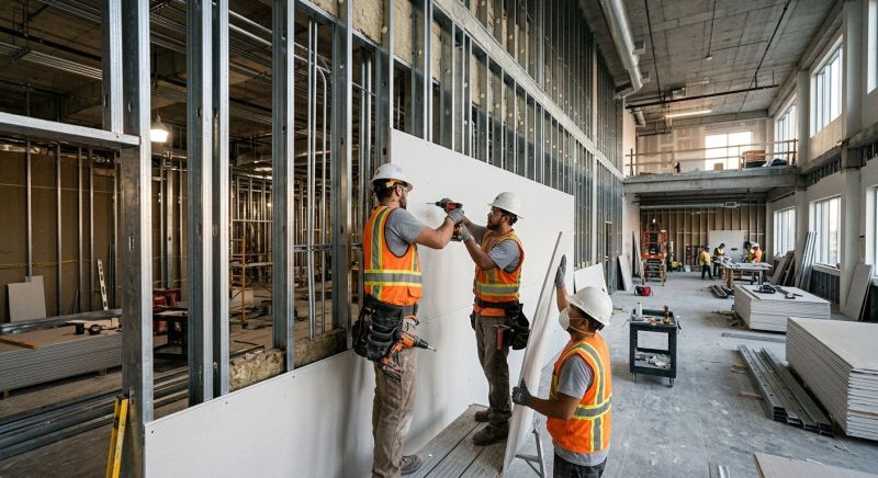 Commercial Drywall Installation