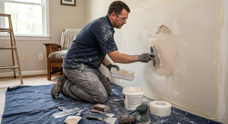 Commercial Drywall Repair