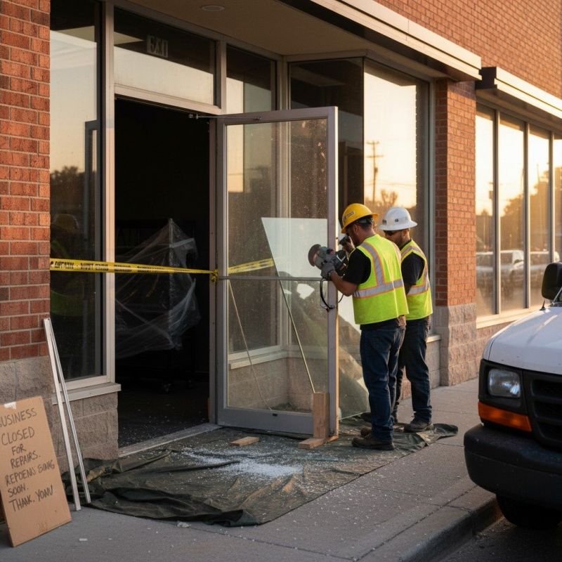 Commercial Exterior Door Repair