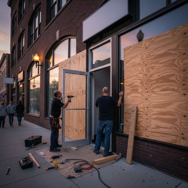 Commercial Exterior Door Repair