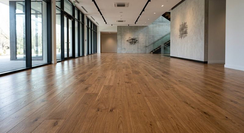 Commercial Hardwood Floor Installation