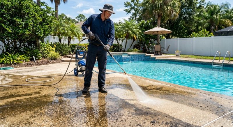 Deck Cleaning