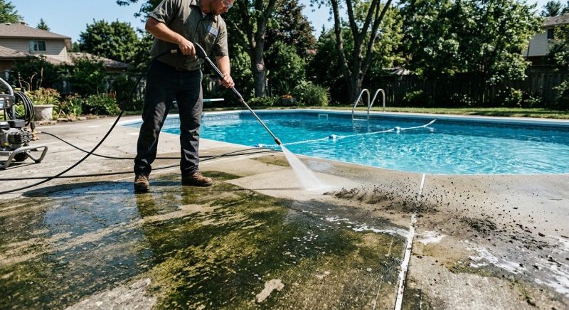 Deck Cleaning