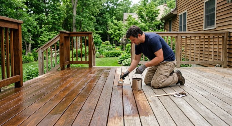Deck Staining
