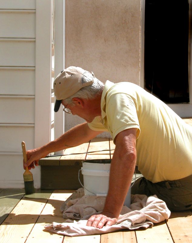 Deck Staining