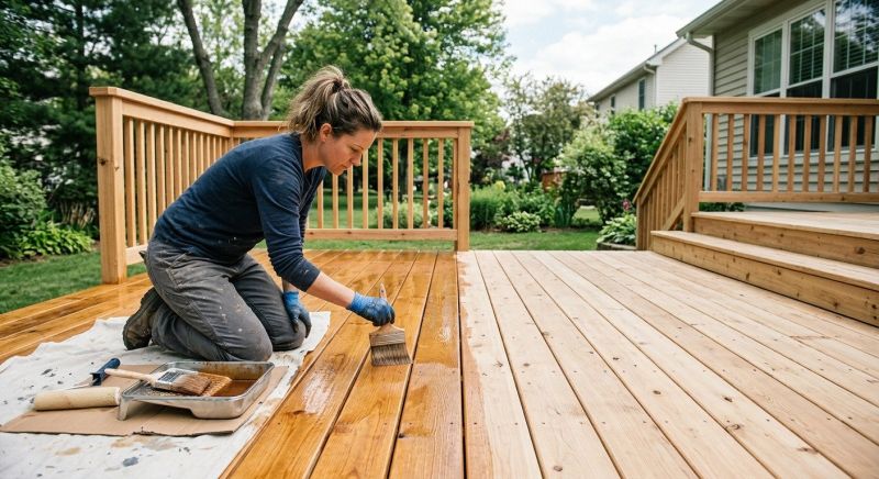 Deck Staining