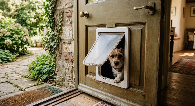 Dog Door Installation