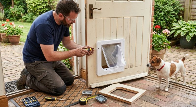 Dog Door Installation