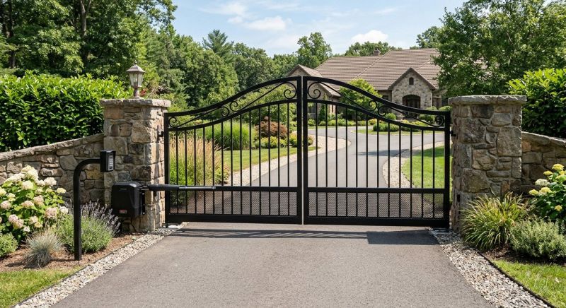 Driveway Gate Installation
