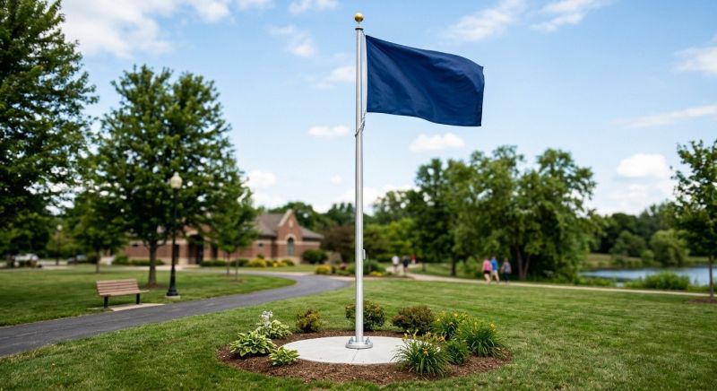 Flagpole Installation