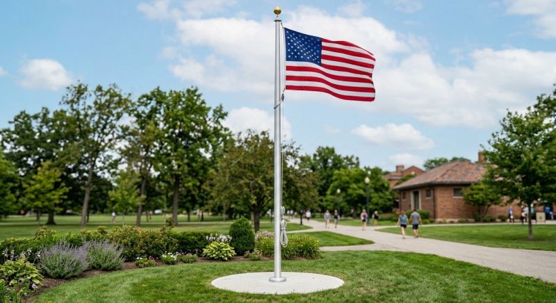 Flagpole Installation