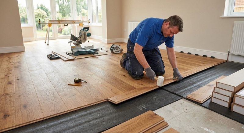 Hardwood Floor Installation