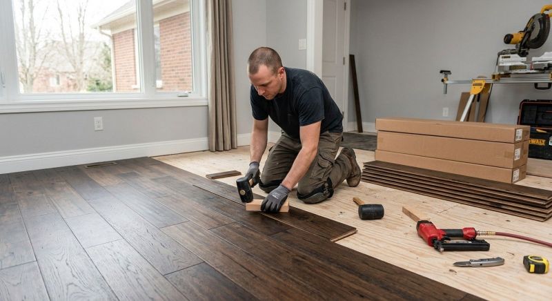 Hardwood Floor Installation