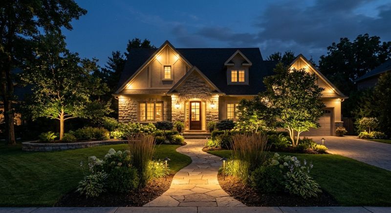 Landscape Lighting Installation