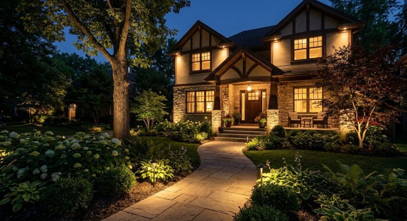 Landscape Lighting Installation