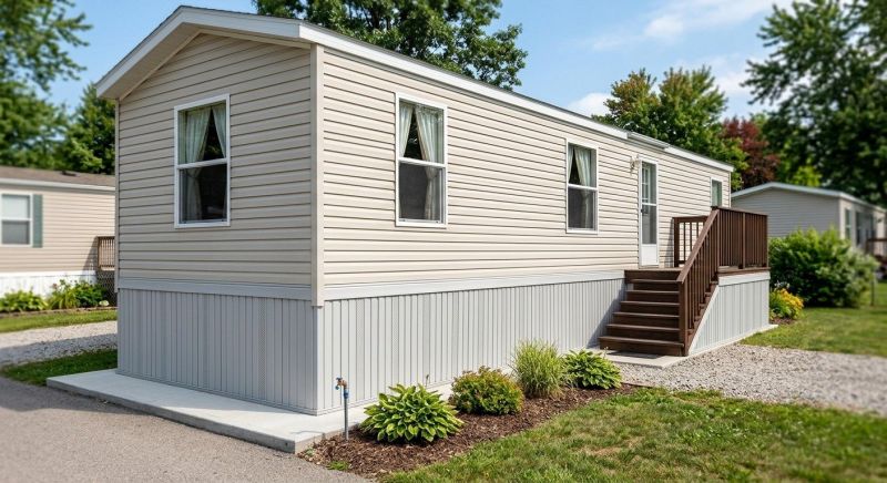 Mobile Home Skirting Installation