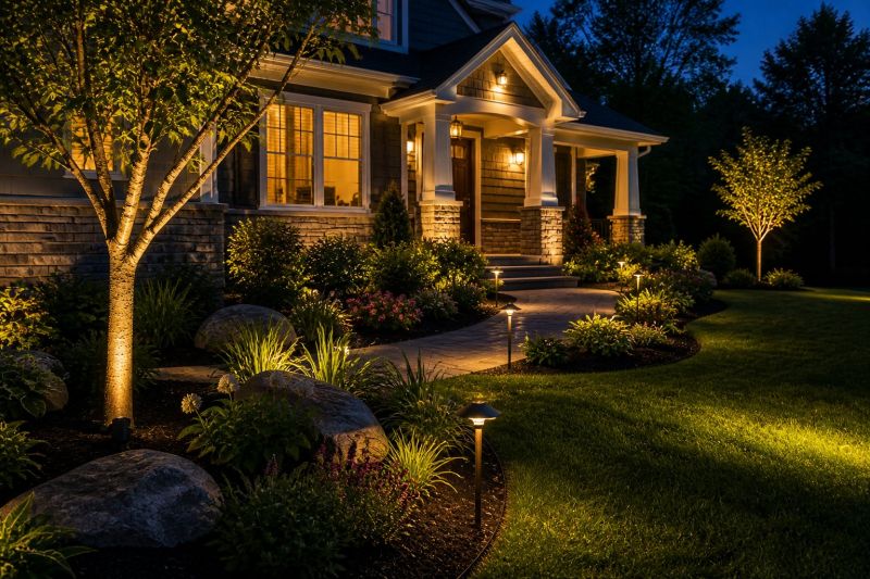 Permanent Outdoor Lighting Installation