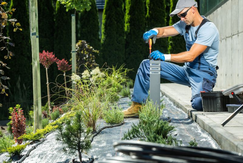 Permanent Outdoor Lighting Installation