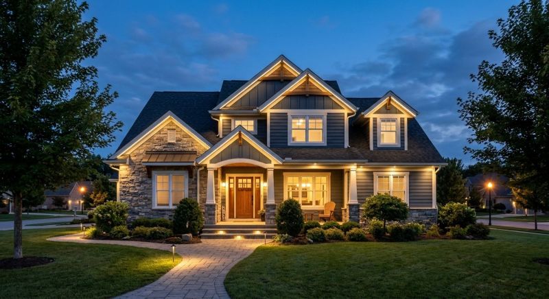 Permanent Outdoor Lighting Installation