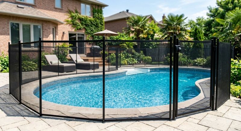 Pool Safety Fence Installation