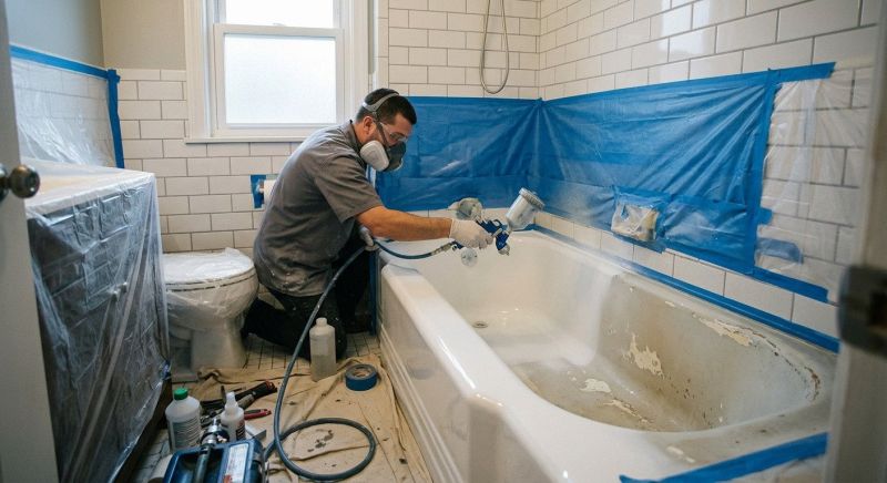 Restoring An Old Bathtub