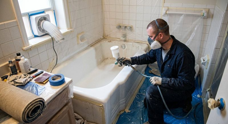 Restoring An Old Bathtub