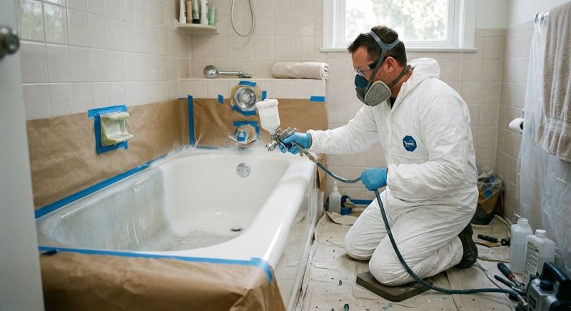 Restoring An Old Bathtub