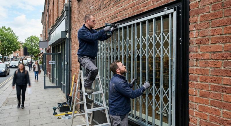Security Bars Installation