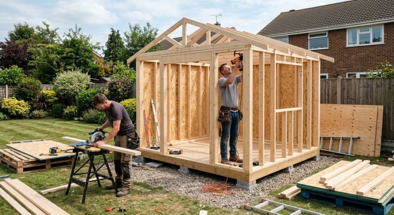 Shed Building