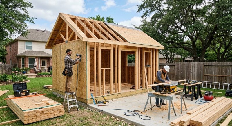 Shed Building