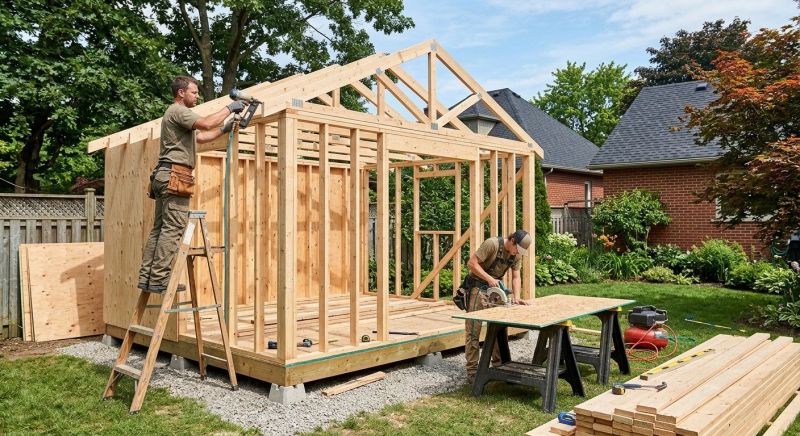 Shed Building