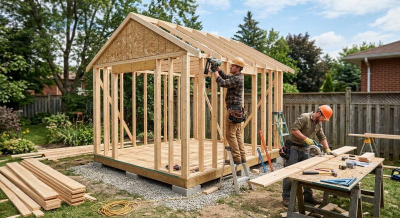 Shed Building