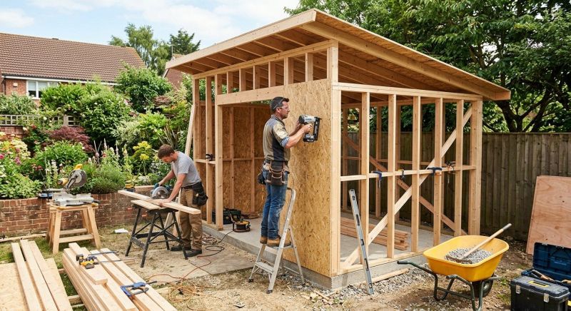 Shed Building
