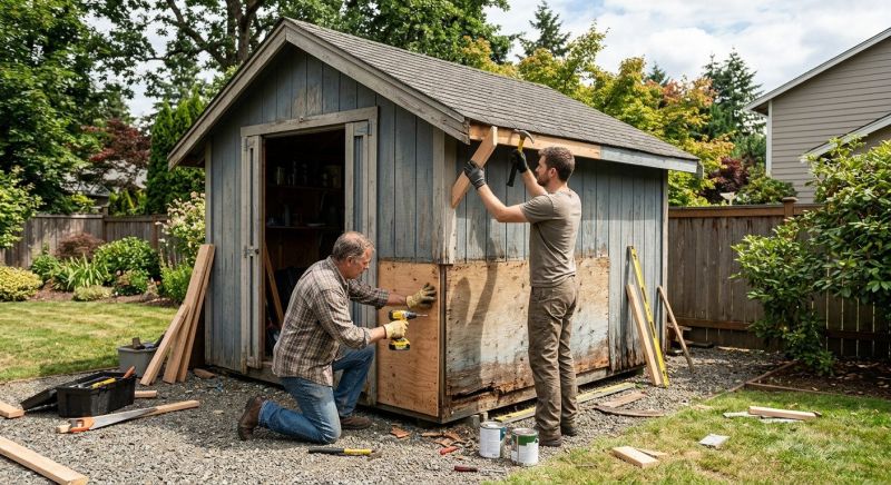 Shed Repair