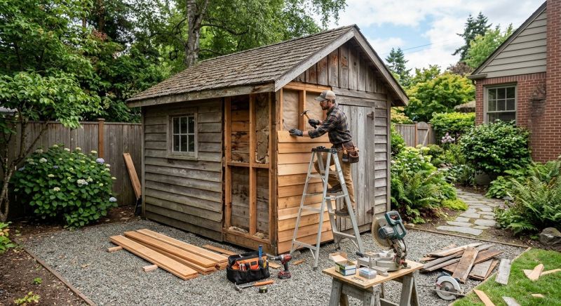 Shed Repair