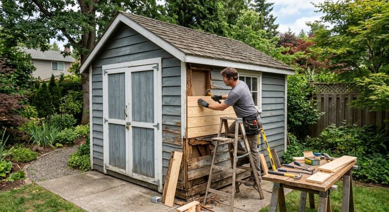 Shed Repair