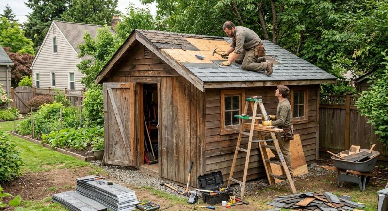 Shed Repair