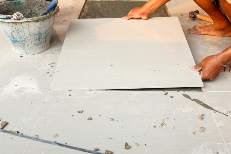 Tile Floor Installation