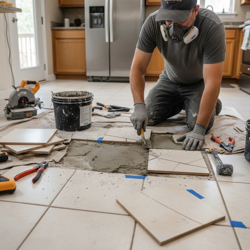 Tile Floor Repair