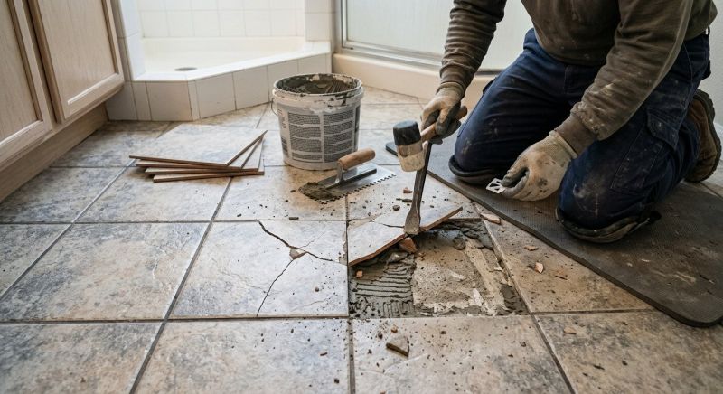 Tile Floor Repair