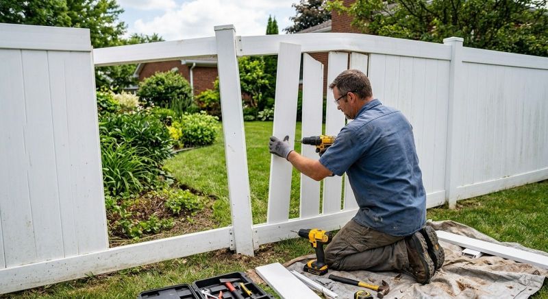 Vinyl Fence Repair