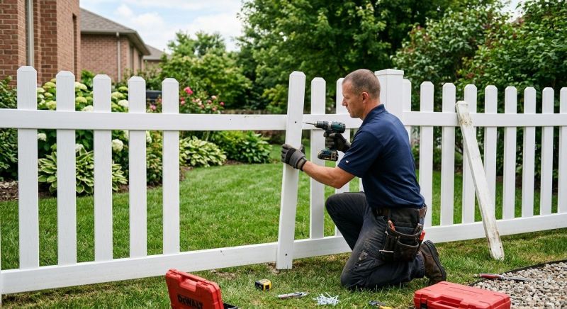 Vinyl Fence Repair
